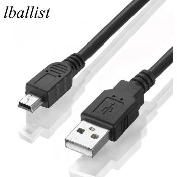 Cable de datos USB 2.0 Tipo A a Mini 5 pines
