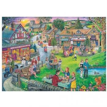 House of Puzzles: Sixties Green 250‑Piece Puzzle