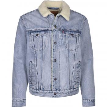 Levi's Kurzjacke SHERPA Gr. L, grau (stonebridge) Herren