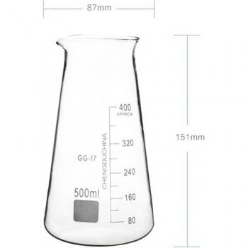 Vaso de Precipitación 500 ml con Caño