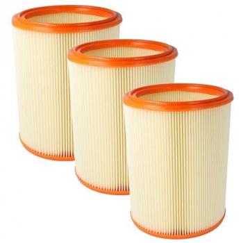 3x Lamellar Filter for AEG Handheld Vacuum Cleaner Models AS300ELCP, AP300ELCP, AS500ELCP, AP250ECP, VX6-1-LR