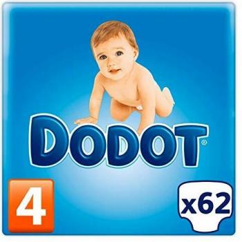 Dodot Diapers Size 4 (9-15 kg) 62 Pack