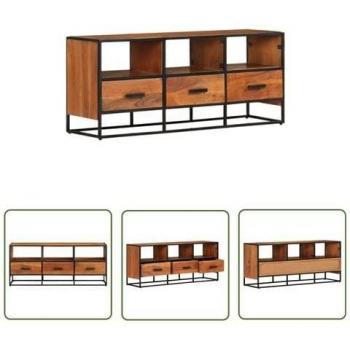 Bureau TV en Acacia 110x30x45 cm