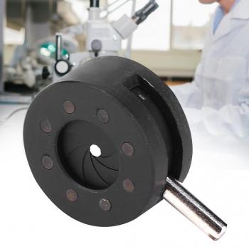 Iris ajustable para lentes de microscopio