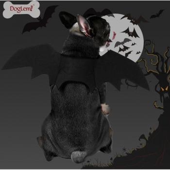 Traje de Gato Terrorífico con Ala de Murciélago Incluida