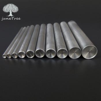Kit multi-tailles d'outils pour la pose de rivets en cuir avec enclume en acier Junetree