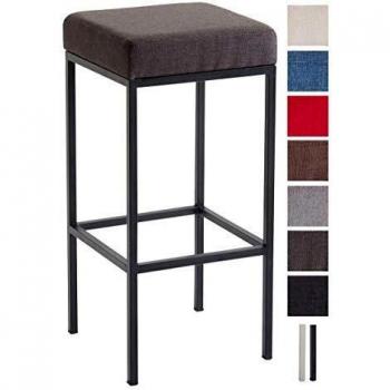 Tresenbarhocker Newark 80 in Schwarz – 80 cm Sitzhöhe