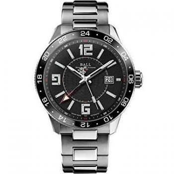 Mens Ball Trainmaster Standard Time Chronometer Automatic Watch