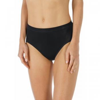 Mey Slip 'Emotion' mit Label-Print, Größe 38, Farbe Schwarz (frau)