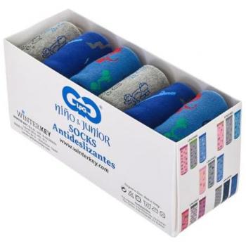 Little Sprout Colorful Sock Set – Unisex, 6 Pair, Non‑Slip