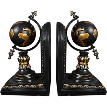 Resin Globe Bookend