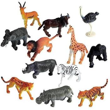 Animal Kingdom Playset – 60 Multi‑Size Jungle Figures