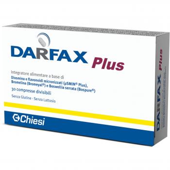 Chiesi Darfax Plus Integratore drenante e per il microcircolo 30 compresse