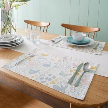Cottage Friends Set of 4 Placemats