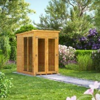 Power 4’x6′ Tongue and Groove Pent Summerhouse