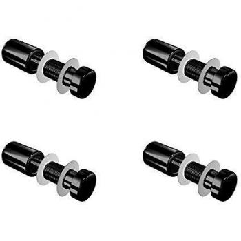 Entretoise Murale Noire vissée Fix-VN1 Ø 13 mm/L 17 mm