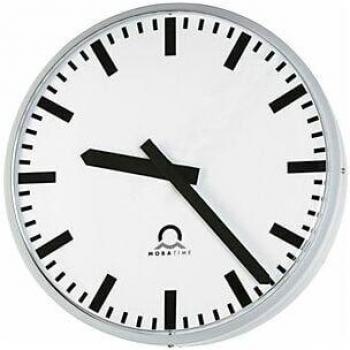 Reloj Metroline Un Lado Aluminio Exterior