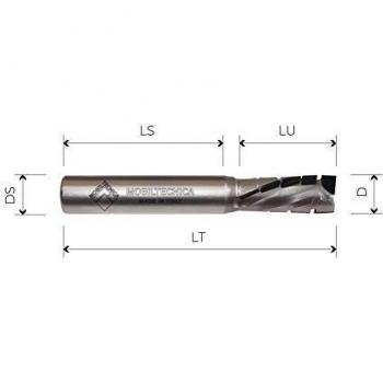 MTEC054.2 Fresa de Diamante 2D10 LU 18