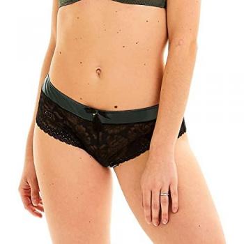 Pole Dance Shorty-String Pomm'Poire Braun, Damen, Größe 42/44