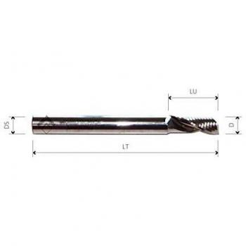LT130 Z1 Fresa Helicoidal con Piezas Negativas