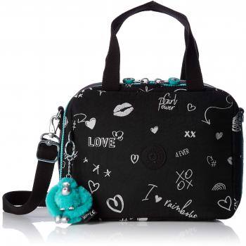 Kipling MIYO Cartable Fille Doodle, 25 cm, 8 litres, Multicolore