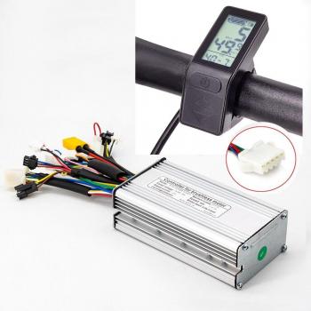 36V 48V Electric Bike Controller 500W 350W KT 9 Mosfet with Kunteng LCD4 LCD5 for Sensored Ebike Motor