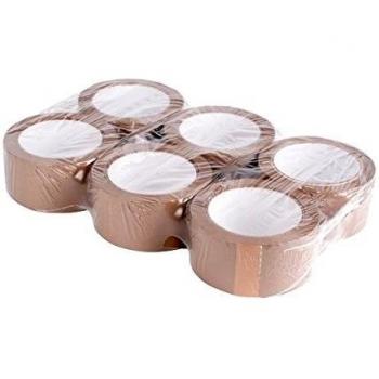 Ruban adhésif d'emballage havane 50 mm x 100 m