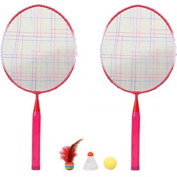 Kit de Bádminton para Niños con Raquetas y Pelotas
