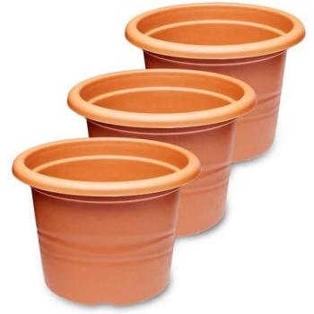 Pot Rond pour Plantes Garronda Terracotta