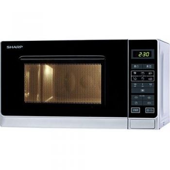 Sharp Forno A Microonde 20 L 800W 8 Funzioni Automatiche Argento R-242INW