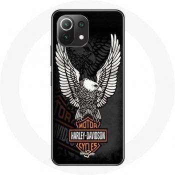 Coque Manicase Mi 11 Lite – Harley‑Davidson Aigle Noir