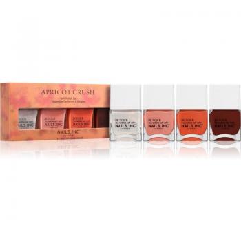 Nails Inc. Apricot Crush Premium‑Nagellack‑Set 4‑Stück