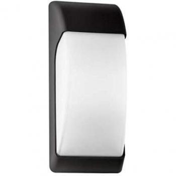 Aplique da Esterno Farro 1xe27 Nero IP65 Policarbonato 32x12,9x13 cm