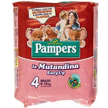 Pampers Easy Up 16 Pezzi Taglia 4