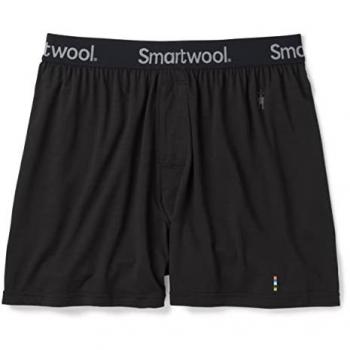 Smartwool Men's Black Merino Boxer Underwear
