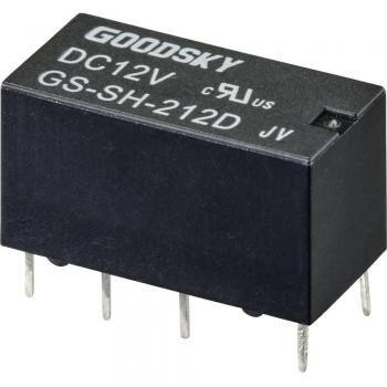 Relais 12V DC GS-SH-212D 2A 2 Inverseurs