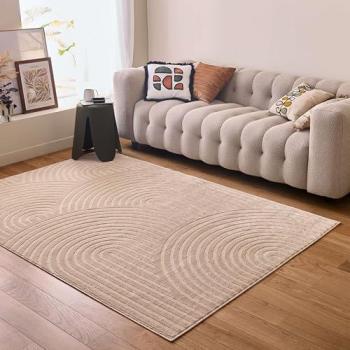 Elegant Grey Cream Beige Indoor/Outdoor Rug