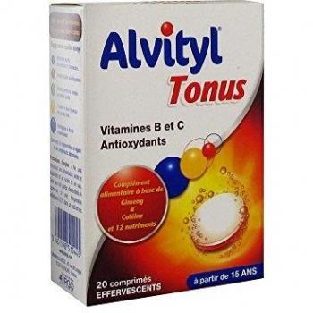 Alvityl Tonus Effervescent 20 Comprimés