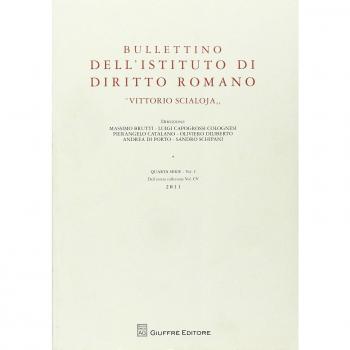 Bullettino dell'Istituto di diritto romano «Vittorio Scialoja». Vol. 1