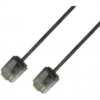 Cavo di rete Ethernet Cat.6 UTP in rame nero da 10 metri