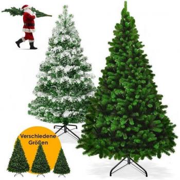 KESSER® Weihnachtsbaum Edeltanne mit Schnee