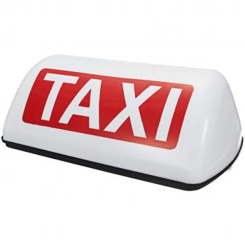 Cabina de Señal Taxi: 12 V, LED Blanco, Medidor Magnético e Impermeable
