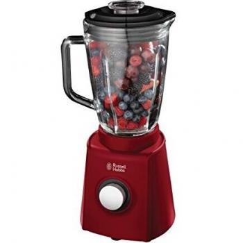 Mixeur à haute performance Russell Hobbs Désir – Bol en verre 1,5 L, 750 W, double vitesse + pulse, pilé glace