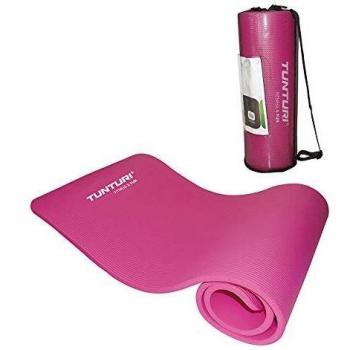 Tunturi Pink Yoga and Fitness Mat 180 x 60 cm