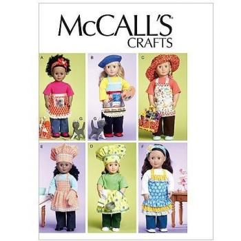 M6451 18 Doll Outfit with Bag and Towel