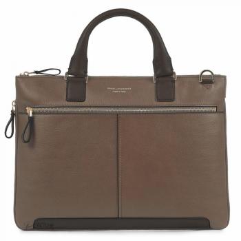 Piquadro Archimede Laptoptasche mit iPad®-Fach, Braun