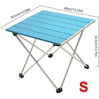 Table de jardin compacte