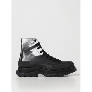 Alexander McQueen Stivaletto Tread Nero 40