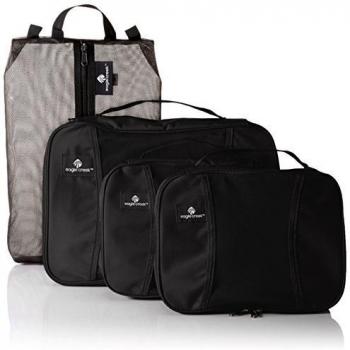 Eagle Creek Pack-it Original 4roues Ensemble de Bagages à Main, Organiseur de Bagage Mixte Adulte, Noir