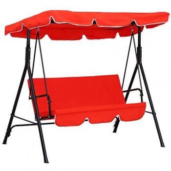 Stahl‑Gartenliege Outsunny 3‑Sitzer